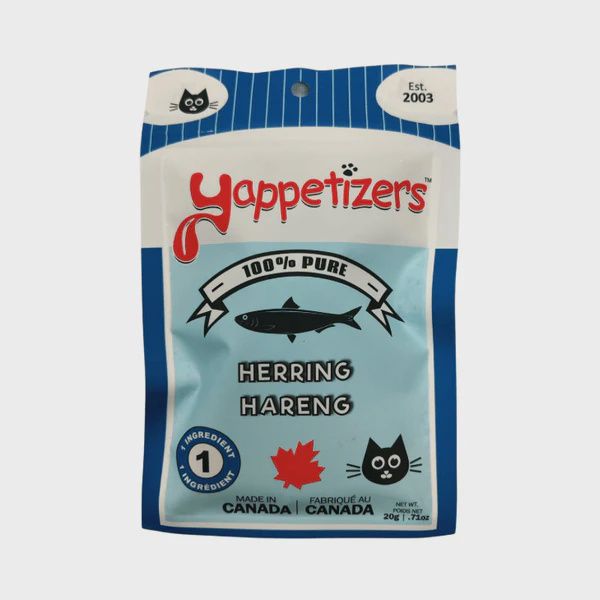 Yappetizers / Gâteries déshydratées / hareng