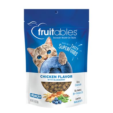 Fruitables / Chat / Gâteries / 70g, saveur: Poulet &amp; Myrtilles