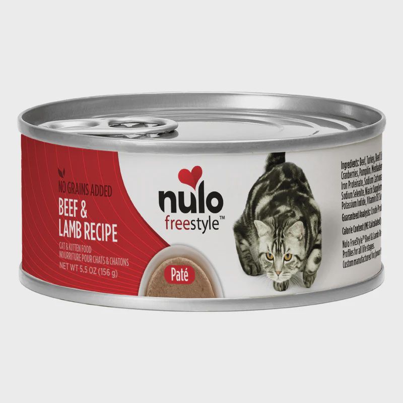 Nulo / Chat / Pâté / bœuf et agneau / 5.5 oz