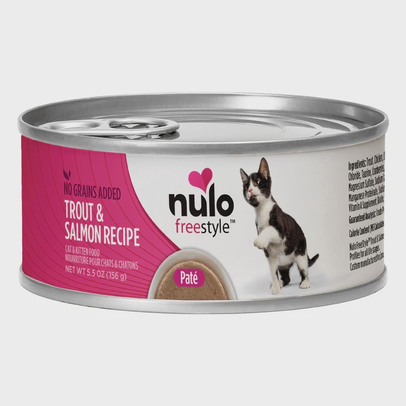 Nulo /  Chat / Pâté / truite et saumon / 5.5 oz