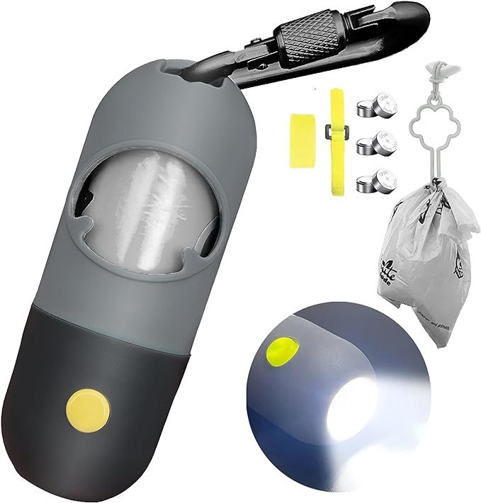 Infinite Node / Distributeur de sacs à déjections avec lampe de poche LED