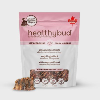 Healthybud / Peaux de morue / 80g