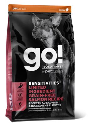 Petcurean Go! / Chien / Sensitivities Lid Sans Grains Pour Chien Saumon