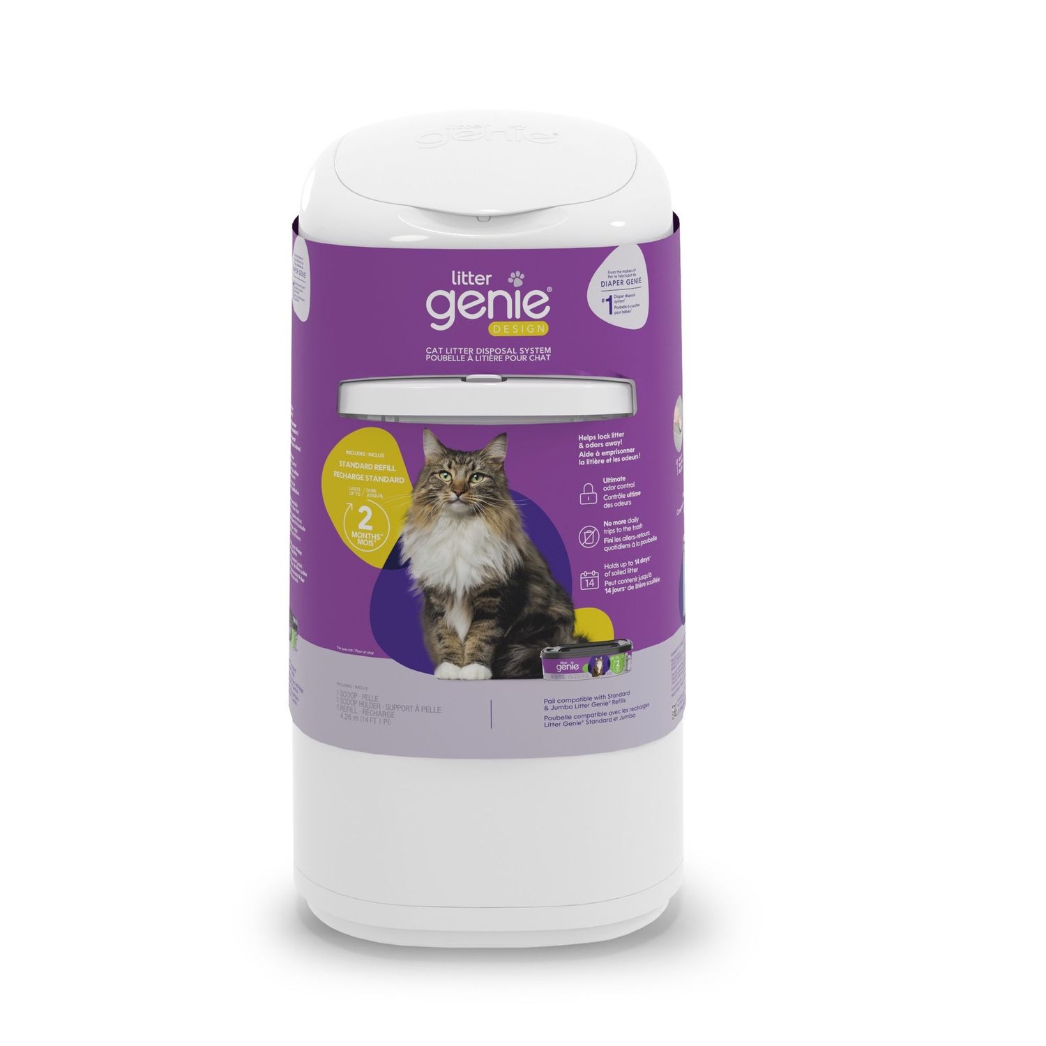 Litter Genie / Design - Poubelle à Litière Pour Chat
