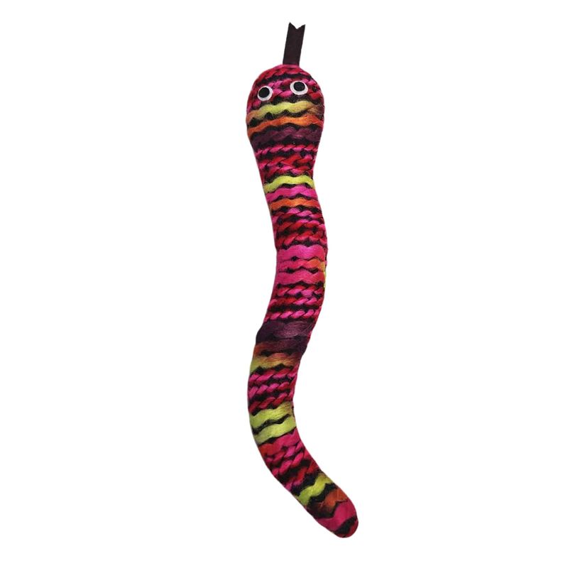 Bud&#39;z / Jouet Pour Chat, Avec Herbe à Chat - Serpent En Laine, Multicolore 23cm