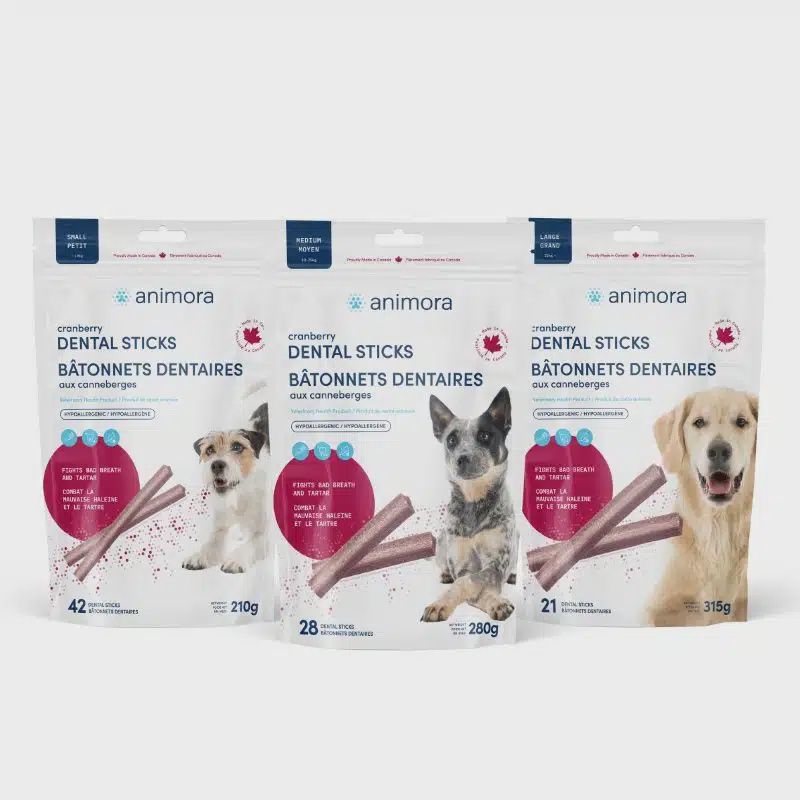 Animora / Chien / Bâtonnets dentaires aux Canneberges
