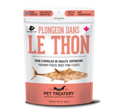 Granville Island / Gâteries de Thon Lyophilisé Pour Chien Et Chat / 30gr