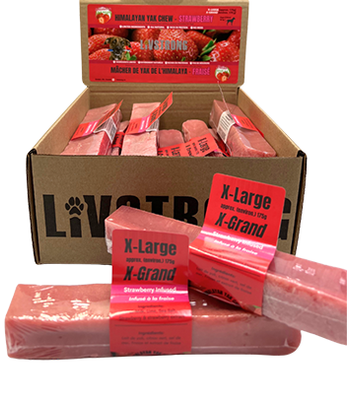 Livstrong / Fromage de Yak de l'Himalaya / fraise