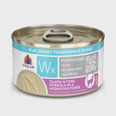 Weruva / Chat / Tilapia et thon en purée Wx