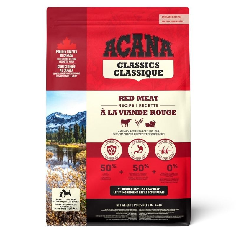 Acana / Chien / Classics, viande rouge