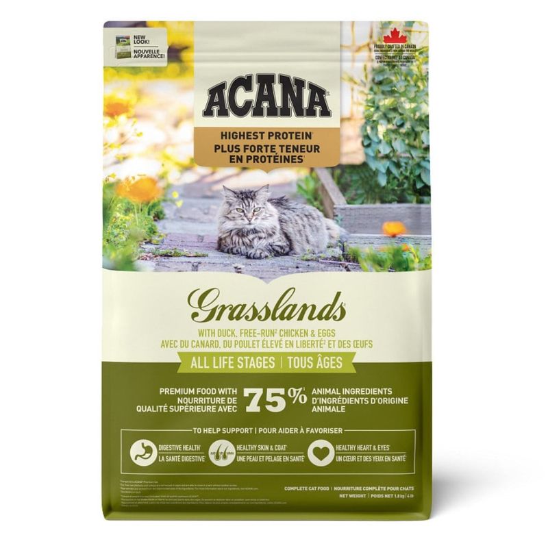 Acana / Chat / Riche en protéines, Grasslands