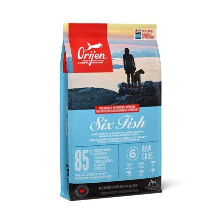 Orijen / Chien / Six Fish, Format: 4.4lb / 2kg