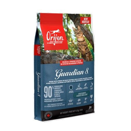 Orijen/ Chat / Guardian 8, Format: 4lb / 1.8kg