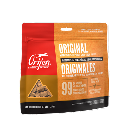 Orijen / Chat / Gâteries lyophilisées / Originale / 35g (1.25oz)