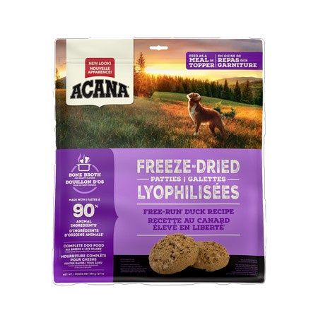 Acana / Chien / Galettes lyophilisées, canard / 397g (14oz)