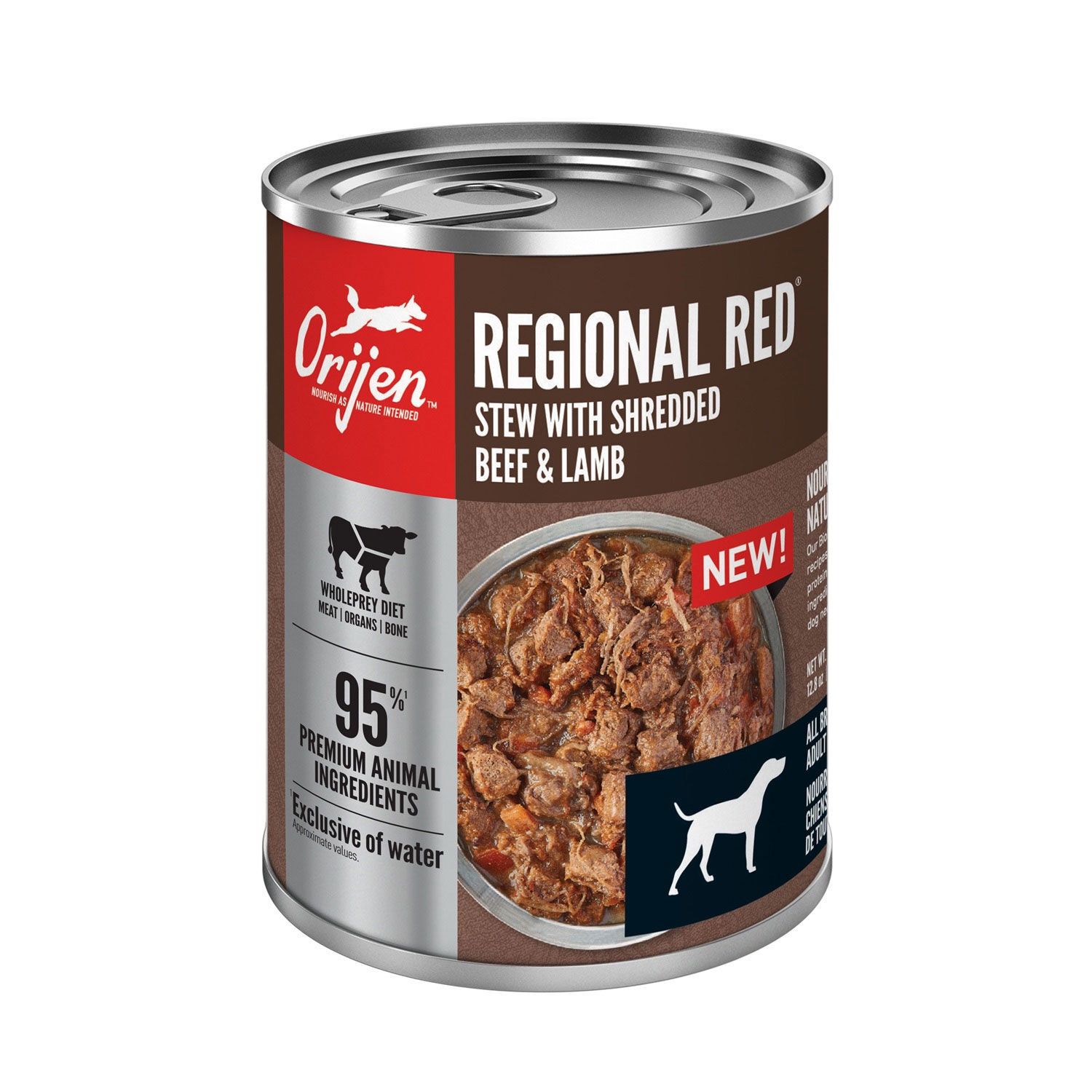 Orijen / Chien / Ragoût Regional Red / 363g (12.8oz)