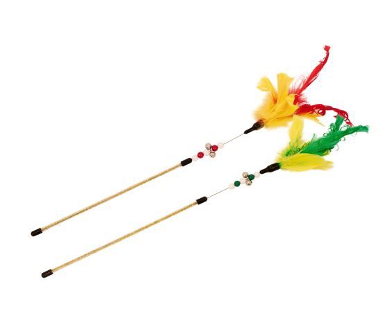 Bud&#39;z / Jouets Pour Chat, Plumeaux - Perruche 35cm