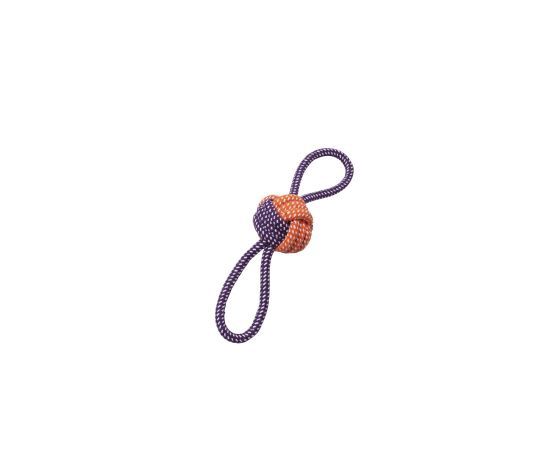 Bud&#39;z / Chien / Jouet De Corde / orange et mauve / 11&quot; (29cm)