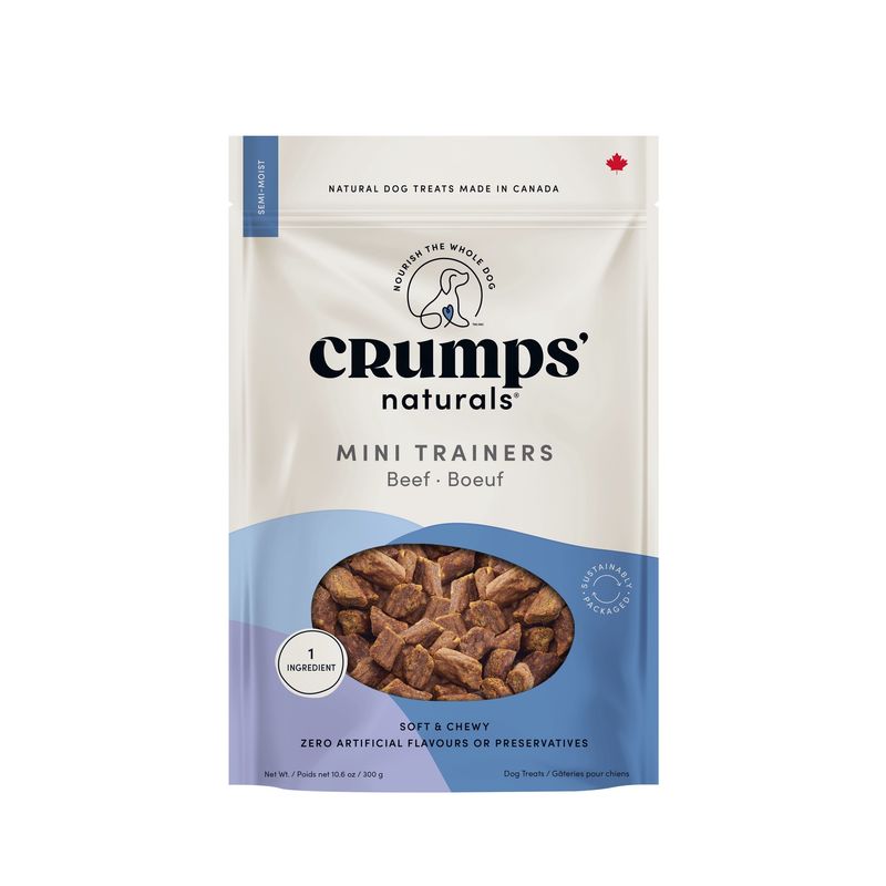Crumps&#39; Naturals / Chien / Mini-bouchées d&#39;entraînement / Semi-humides / 300g