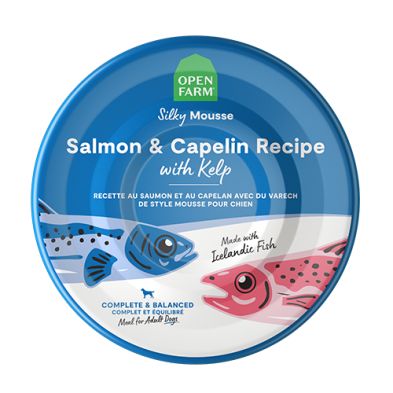 Open Farm / Chien / Silky mousse _ Saumon, capelan et varech / 7oz (198kg)