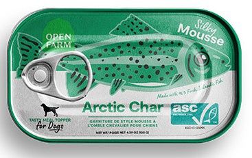 Open Farm / Chien / Silky mousse _ Garniture _ Omble chevalier / 4.5oz