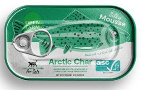 Open Farm / Chat / Silky mousse _ Garniture _ Omble chevalier / 3.17oz