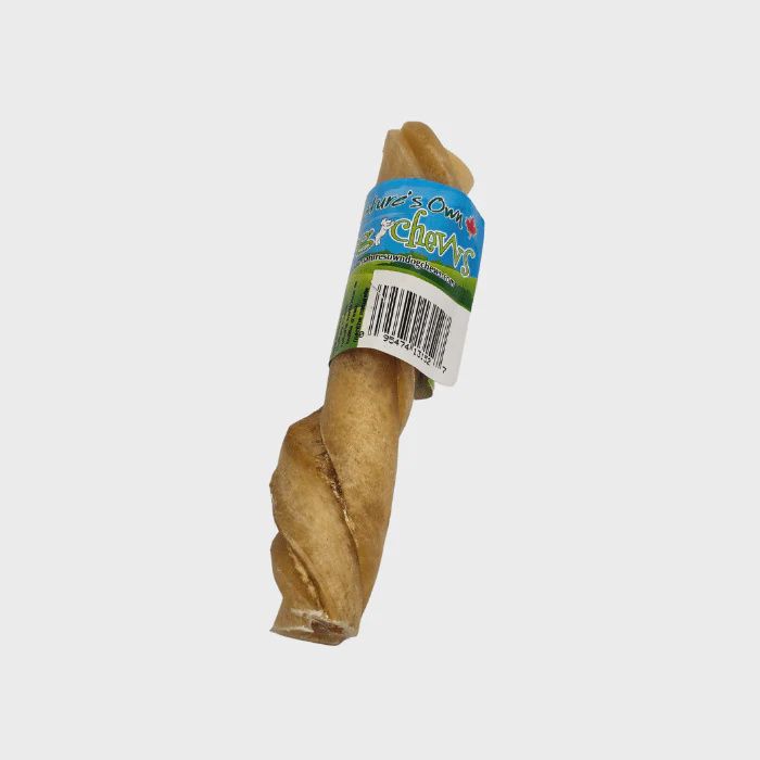 Nature&#39;s Own / Chien / Torsade de joue de buffle d&#39;eau (saveur de menthe), Format: 5-6&#39;&#39;