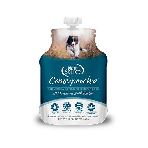 NutriSource / Chien / Bouillon_Come-Pooch-A, saveur: Poulet 354ml/12oz