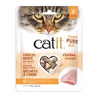 Catit / Chat / Gâteries _ Cru séché à froid _ (28,4g), saveur: Poulet