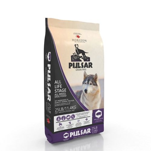 Pulsar / Chien / Sans grains / porc, Format: 11.4 kg (25 lb)