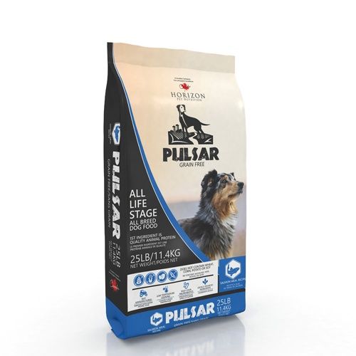 Pulsar / Chien / Sans grains / saumon, Format: 11.4 kg (25 lb)