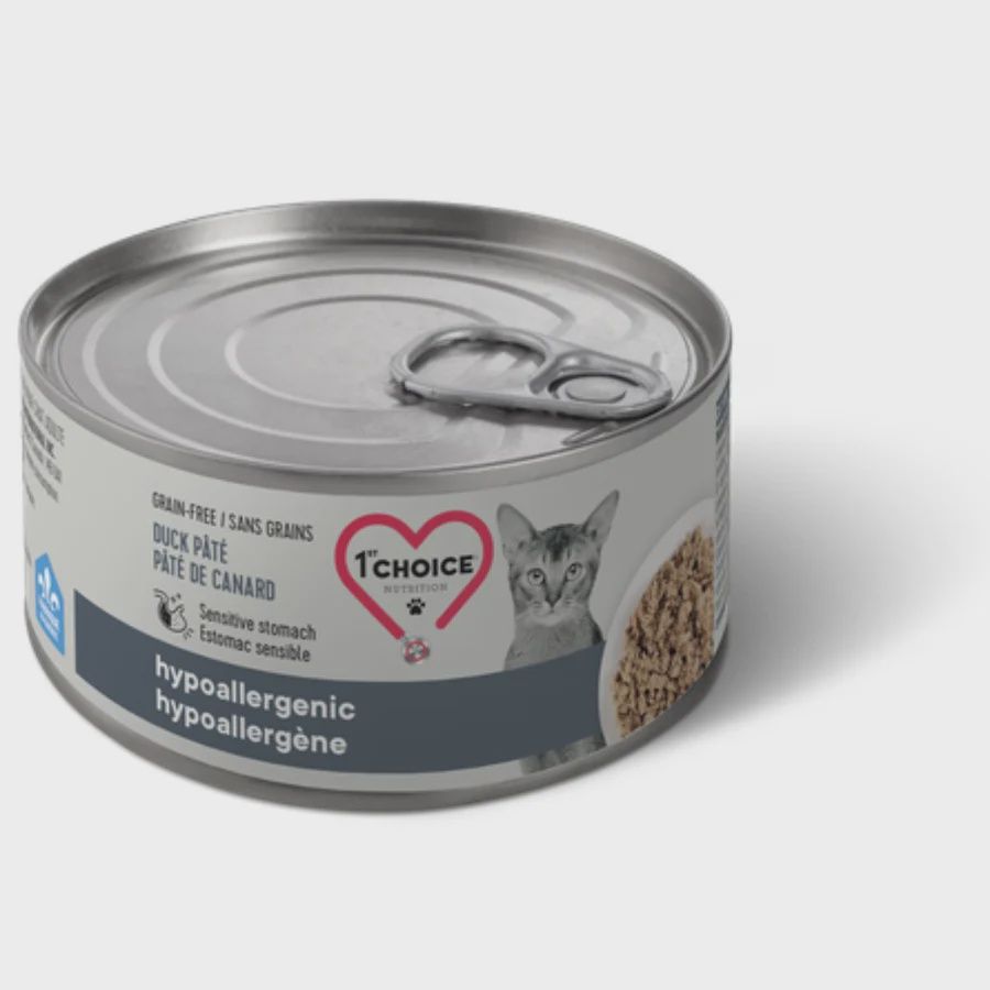 1st Choice / Chat / Hypoallergène - Pâté De Canard _ Sans Grains