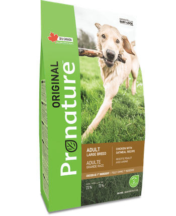 Pro Nat Chien adulte grande race poulet &amp; avoine, Format: 15 kg (33 lb)