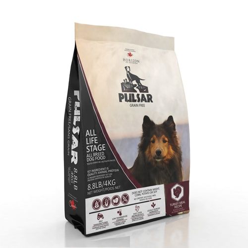 Pulsar / Chien / Sans grains / dinde, Format: 4 kg (8.8 lb)