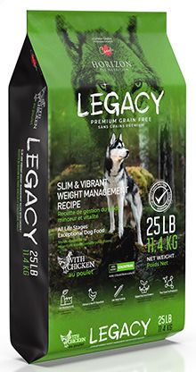 Horizon / Legacy / Chien / Gestion du poids &amp; vitalité, Format: 11.4 kg (25lb)