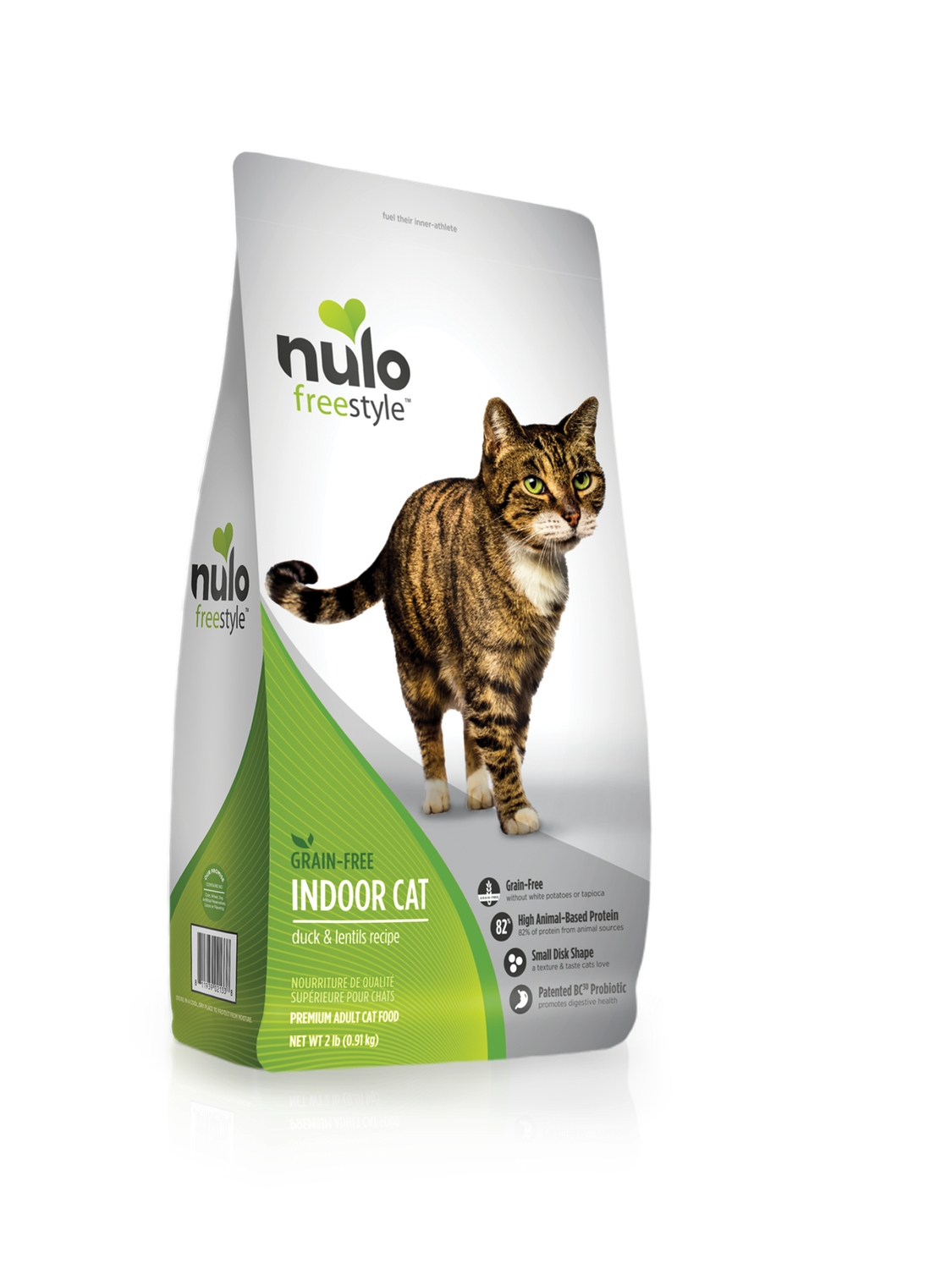 Nulo / Chat / FreeStyle / Intérieur / Canard et lentilles, Format: 2lb