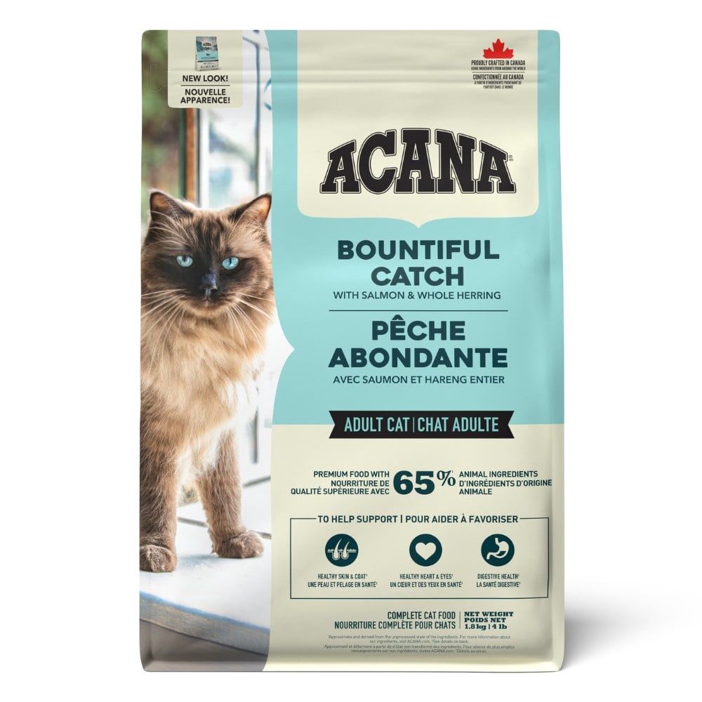 Acana / Chat / pêches abondantes, Format: 9.9lb /4.5kg