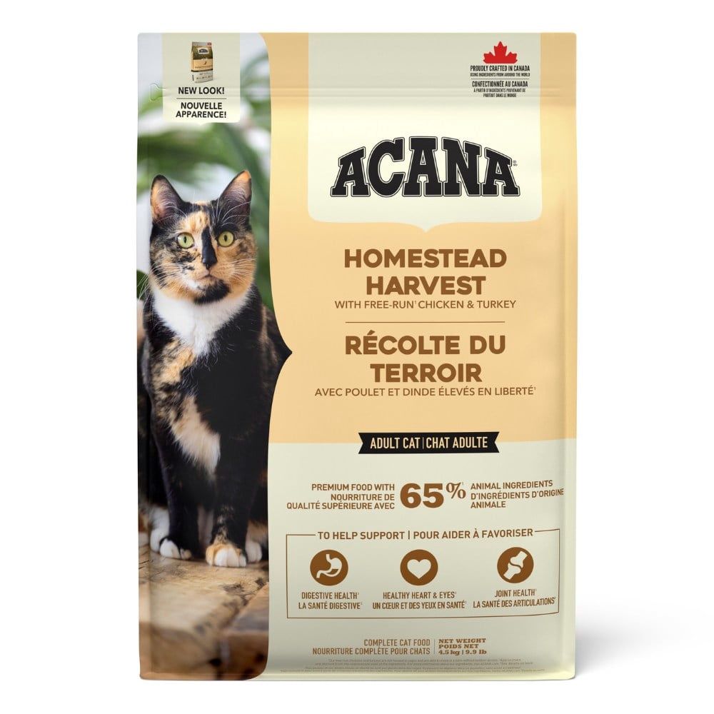 Acana / Chat / récolte du terroir, Homestead Harvest, Format: 9.9lb / 4.5kg