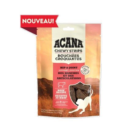 Acana / Chien / Bouchées croquantes, recette au bœuf, Format: 113g / 4oz