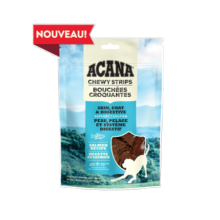 Acana / Chien / Bouchées croquantes, recette au saumon, Format: 113g / 4oz