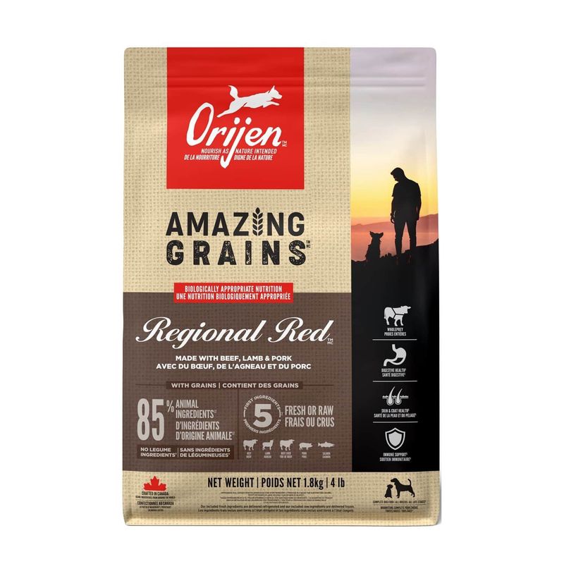 Orijen / Chien / Regional Red _ Amazing Grains