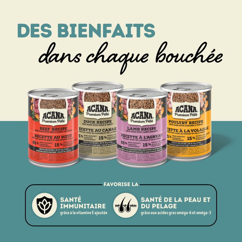 Acana / Chien / Premium Pâté / 363g (12.8oz)
