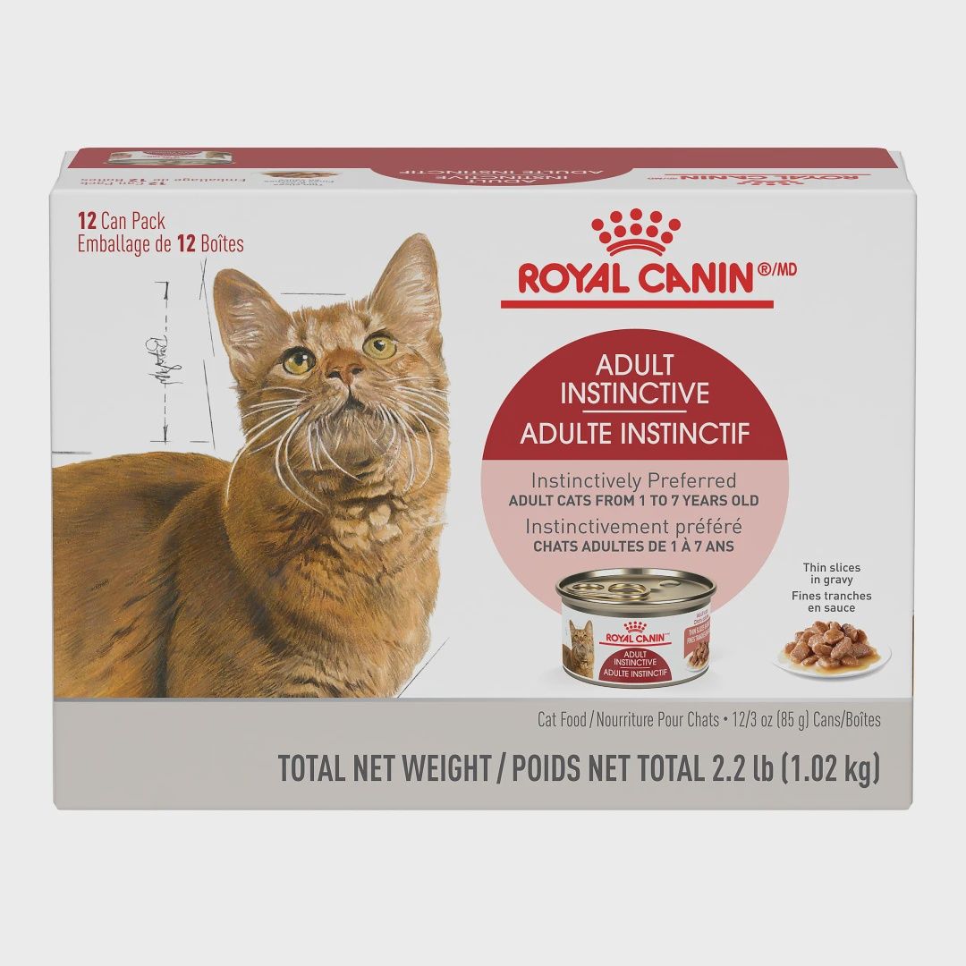 Royal Canin / Chat / INSTINCTIF _ fines tranches en sauce – Multipack 12 x 85 g (3 oz)