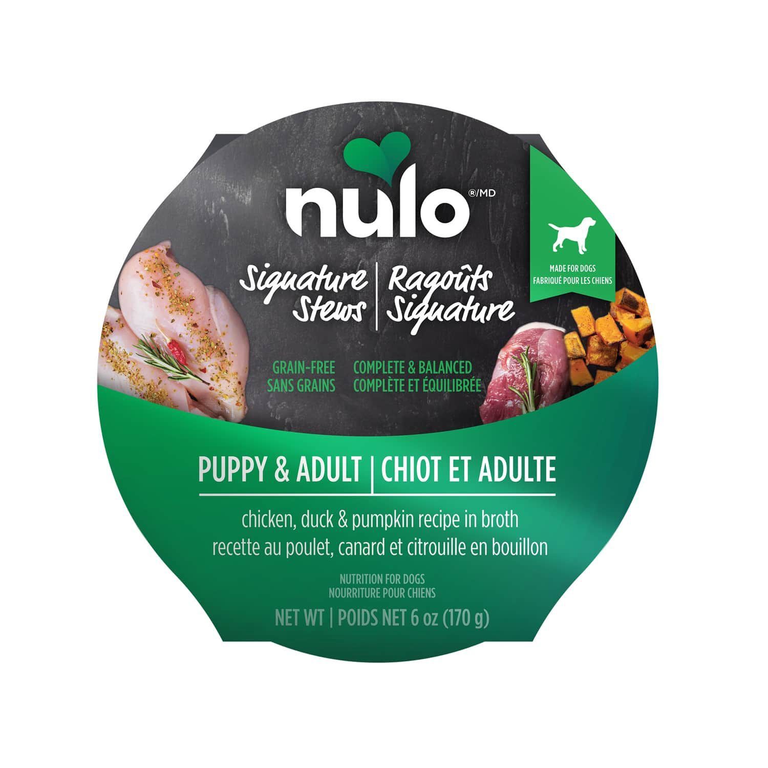 Nulo / Chien / Ragoût Signature poulet, canard et citrouille en bouillon _ 6oz