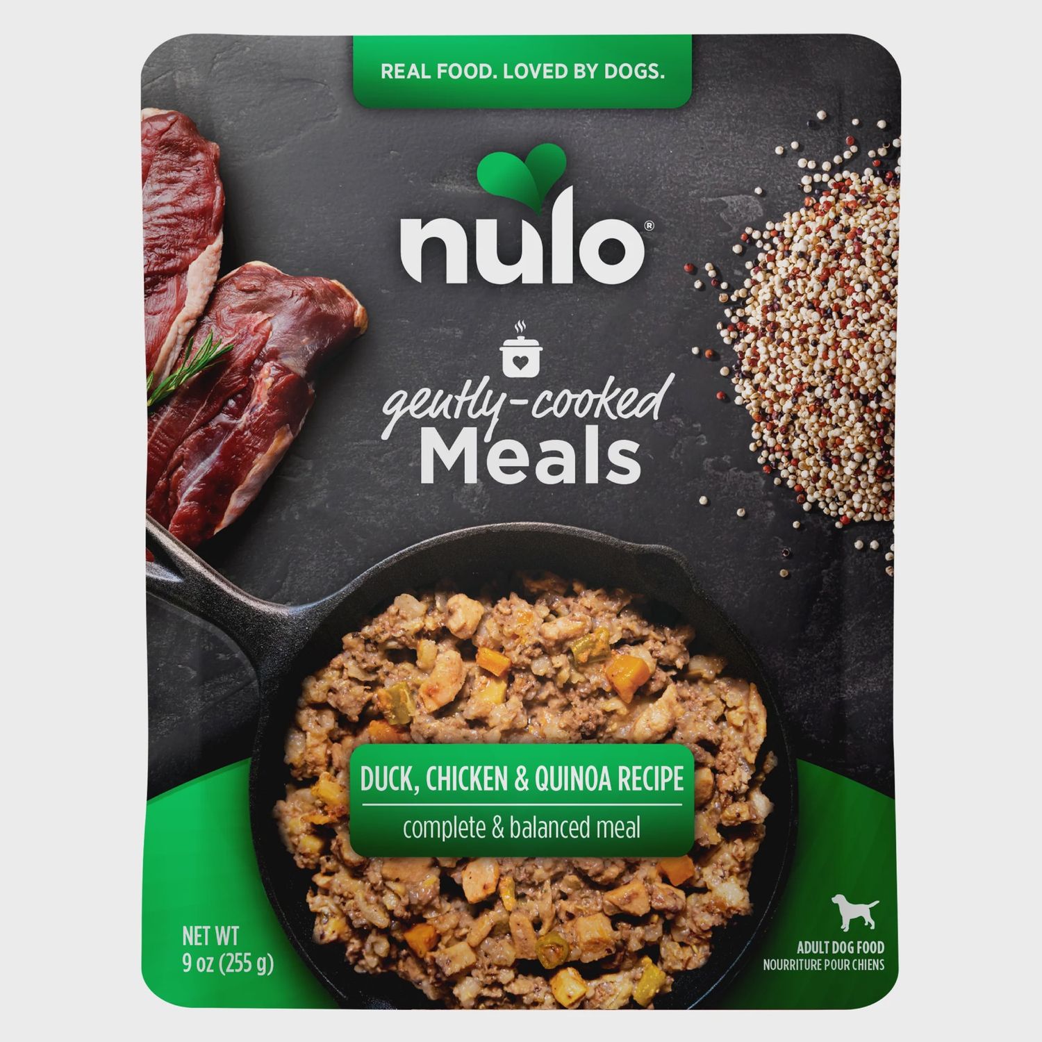 Nulo / Chien / Repas cuisinés _ canard, poulet et quinoa _ 9 oz