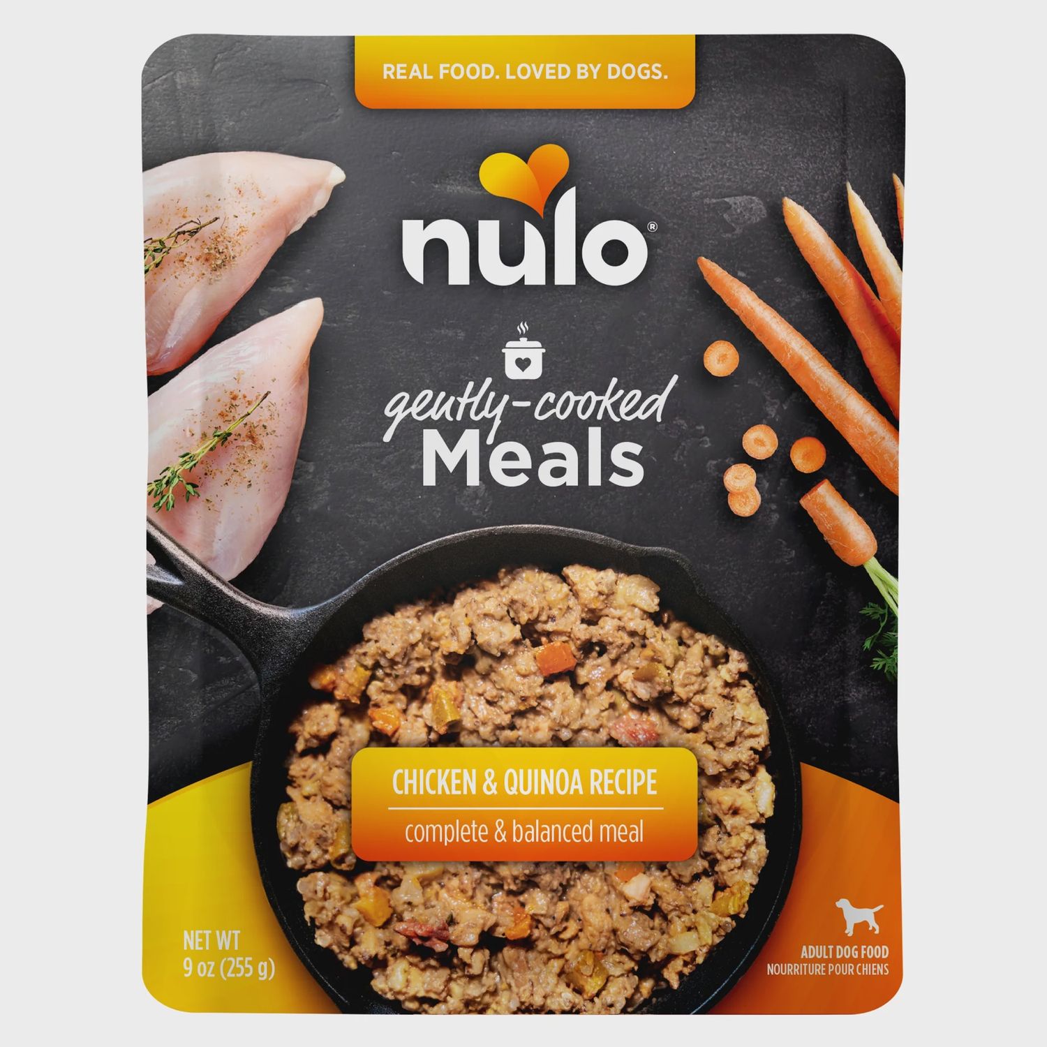 Nulo / Chien / Repas cuisinés _ poulet et quinoa _ 9 oz