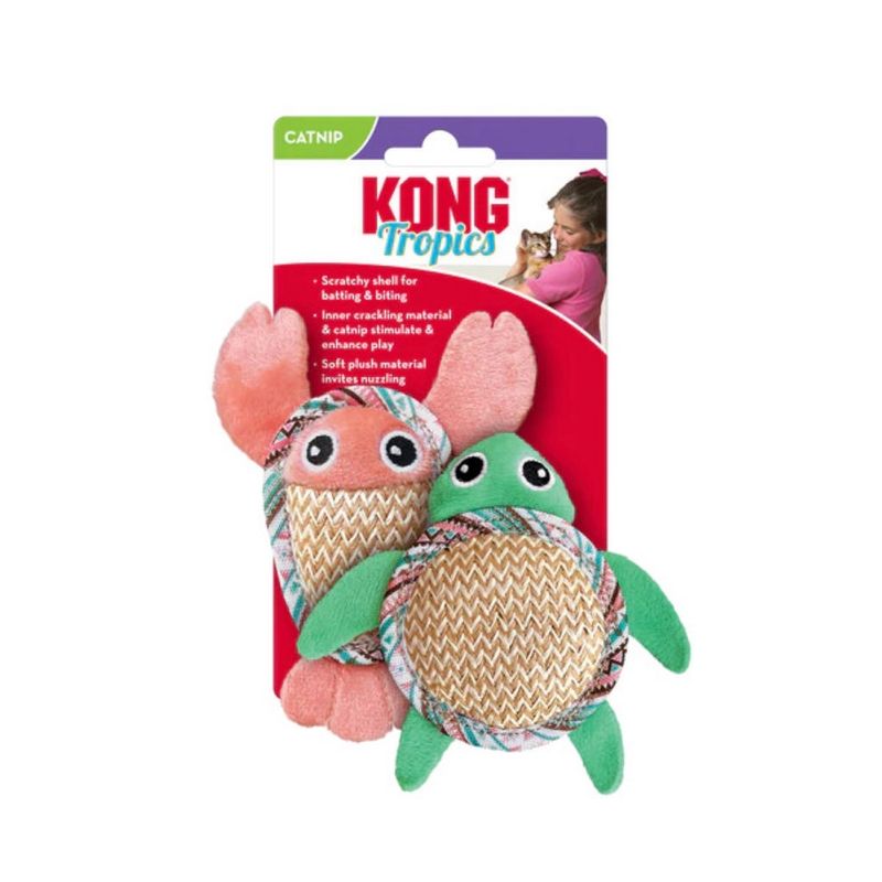 Kong / Chat / Tropics Pals _ paquet de 2