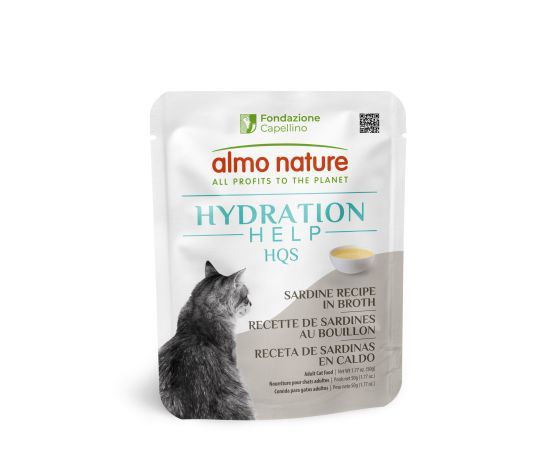 Almo Nature / Chat / HQS Hydratation Help _ recette de sardines au bouillon _50g