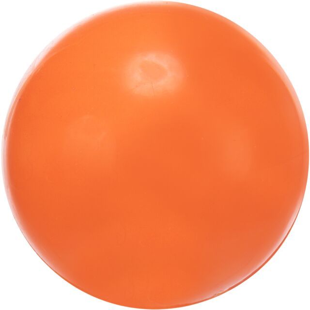 Trixie / balle pour chien sans couinement, Format: Balle orange : Dimensions: ø 6 cm