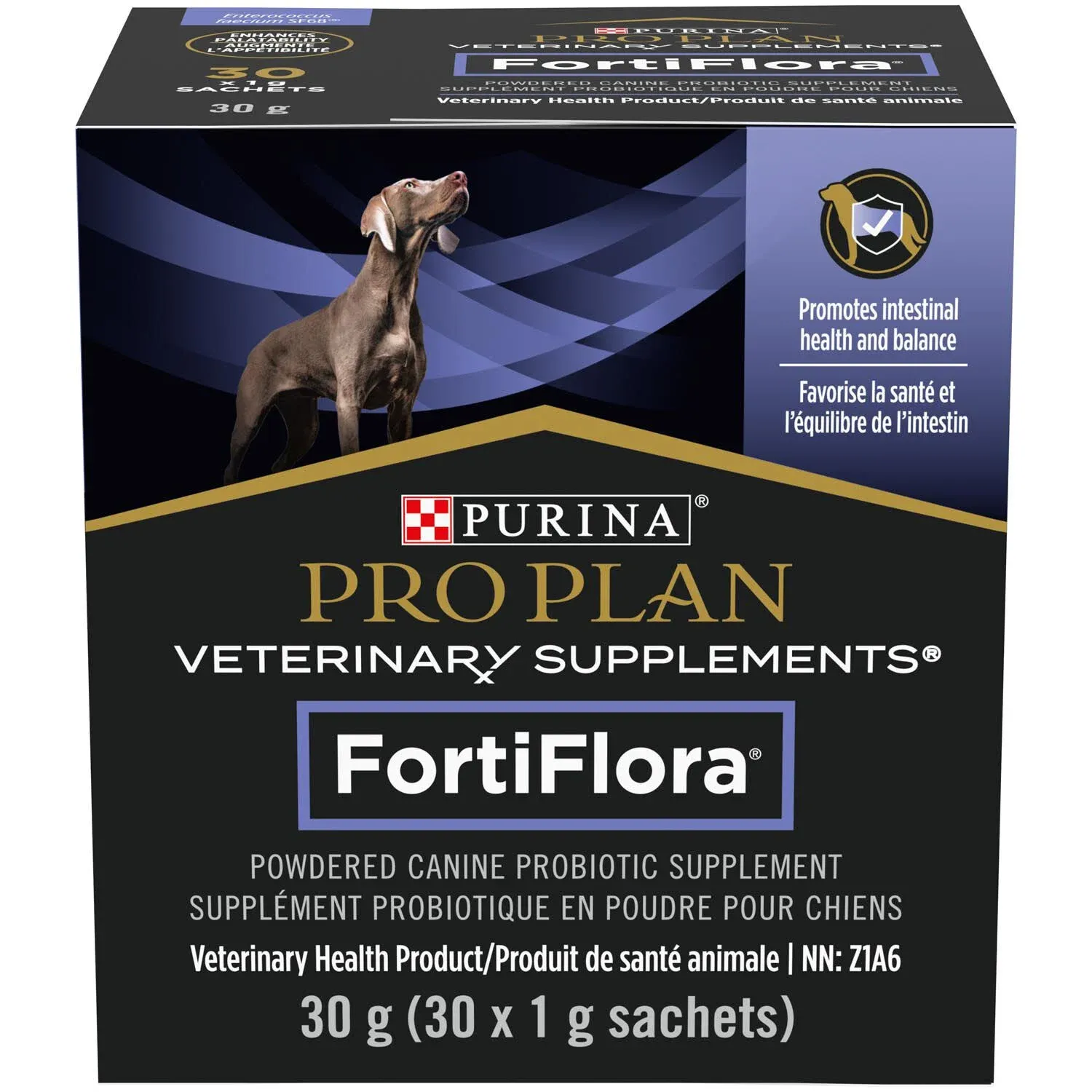 Pro Plan Veterinary Supplements🅫 / probiotique FortiFlora🅫 en poudre pour chiens